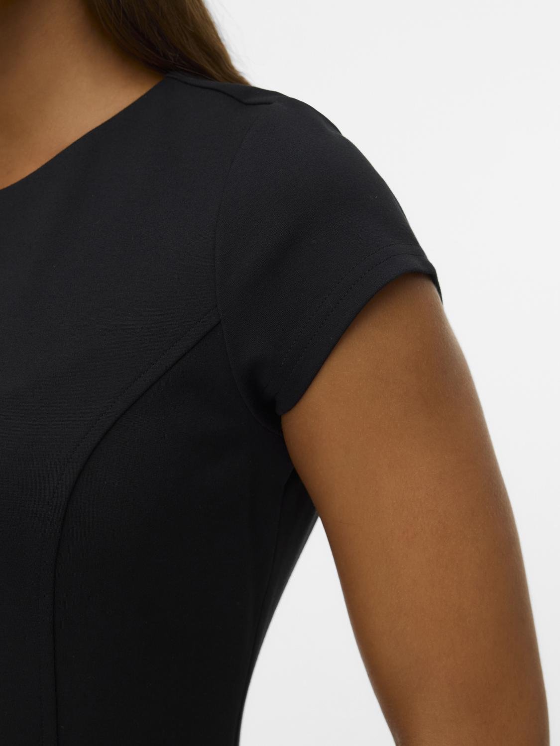 VMJAZLYN Short Dress - Black - VERO MODA & VILA Bergvik